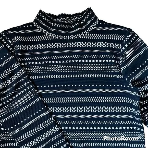 LOFT New Mock Neck Top - Picture 2 of 3